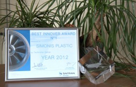 Simonis Plastic Receives the Best Innover Award 2012